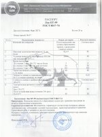 Паспорт качества Лак БТ-99 Паспорт качества Лак БТ-99