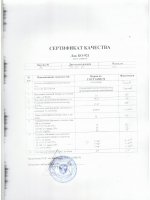 Паспорт качества Лак КО-921 Паспорт качества Лак КО-921